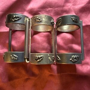 Godinger Silver-Plated Triple Bud Vase Stand